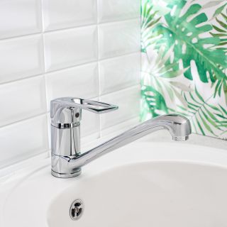 Смеситель для кухни BOOU B8206-17 хром